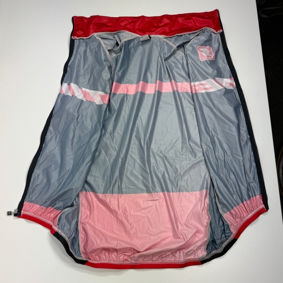 Squadra Wind Cycling Vest Sram Time Sport Pedal Team Black USA MADE 1740 Zip L - Picture 10 of 16